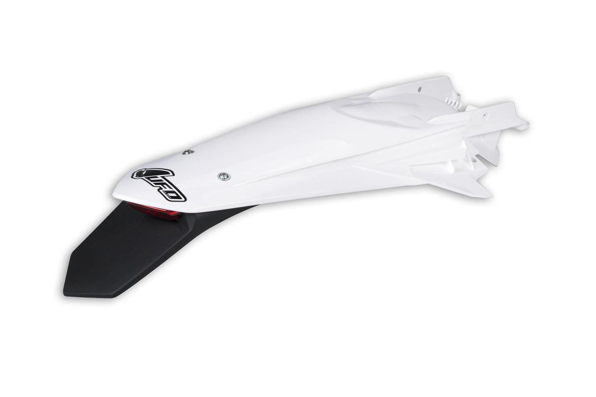 Ufo plast fender rear mudguard ufo ktm led white