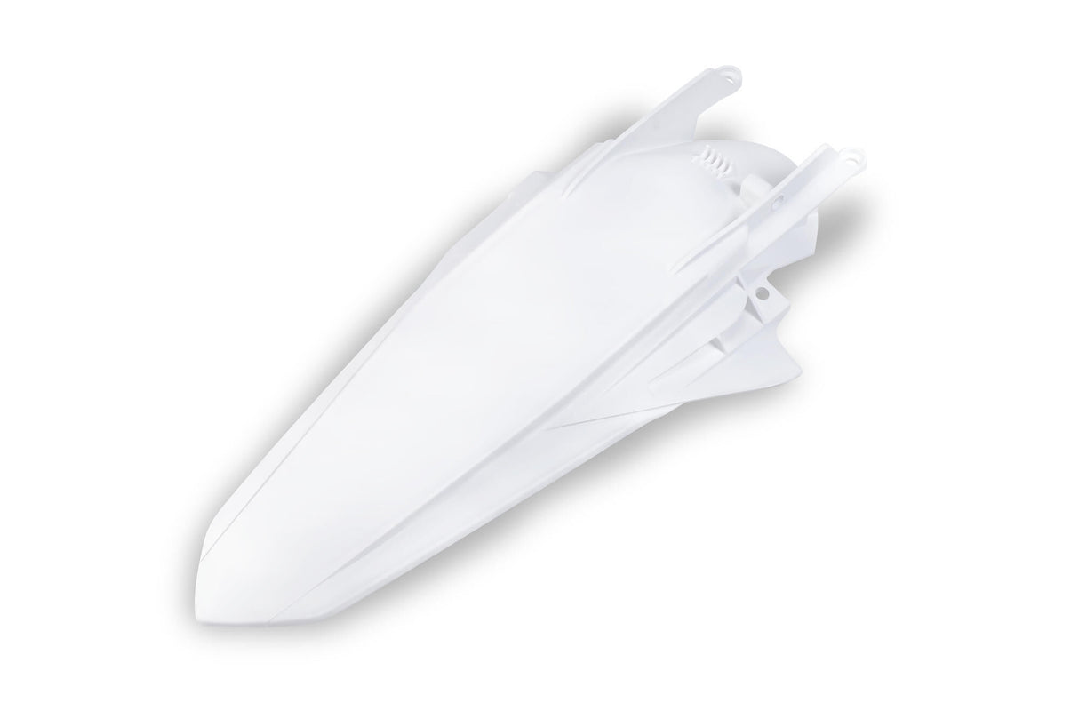 Ufo plast fender rear mudguard ufo ktm white