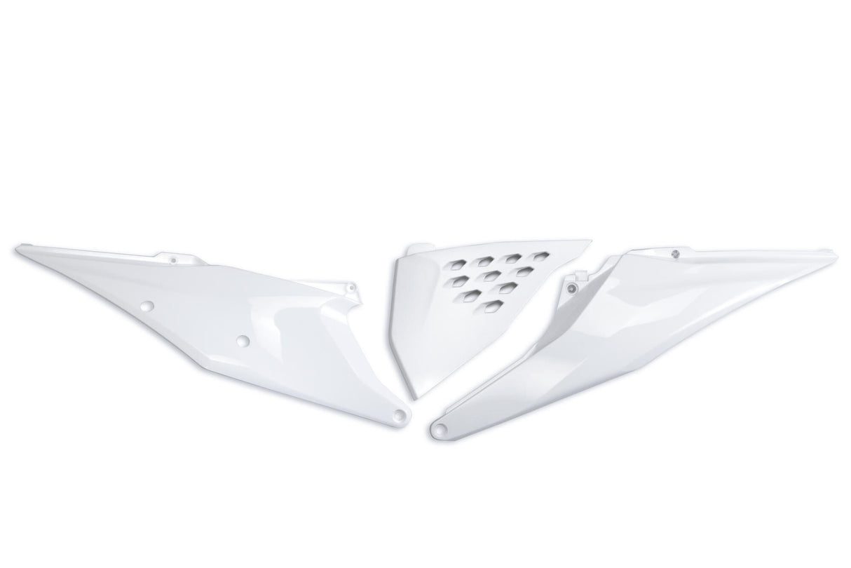 Ufo plast side covers side covers ufo ktm white