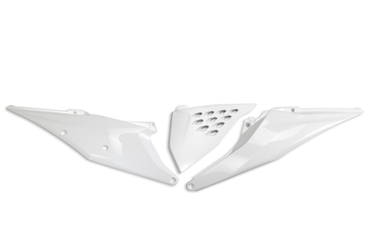 Ufo plast side covers side covers ufo ktm white