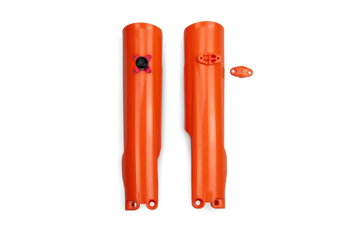 Ufo plast front fork protection fork protectors ufo ktm orange