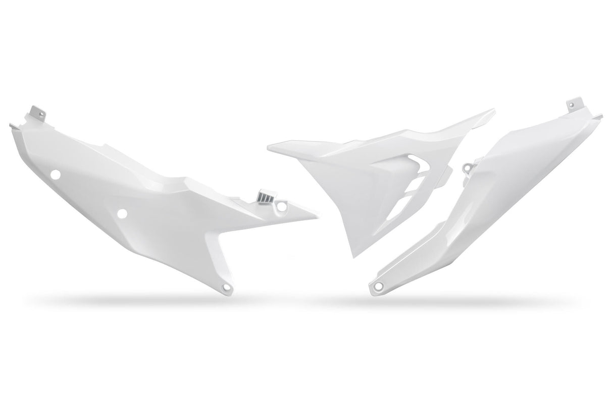 Ufo plast side covers side covers ufo ktm white