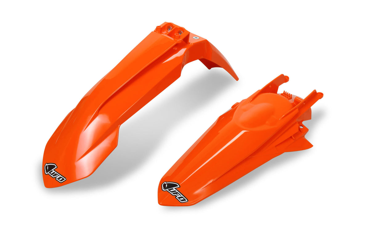 Ufo plast mudguard set mudguard set ufo ktm orange