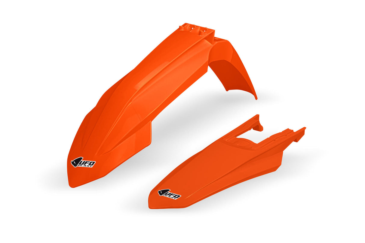 Ufo plast mudguard set mudguard set ufo ktm orange