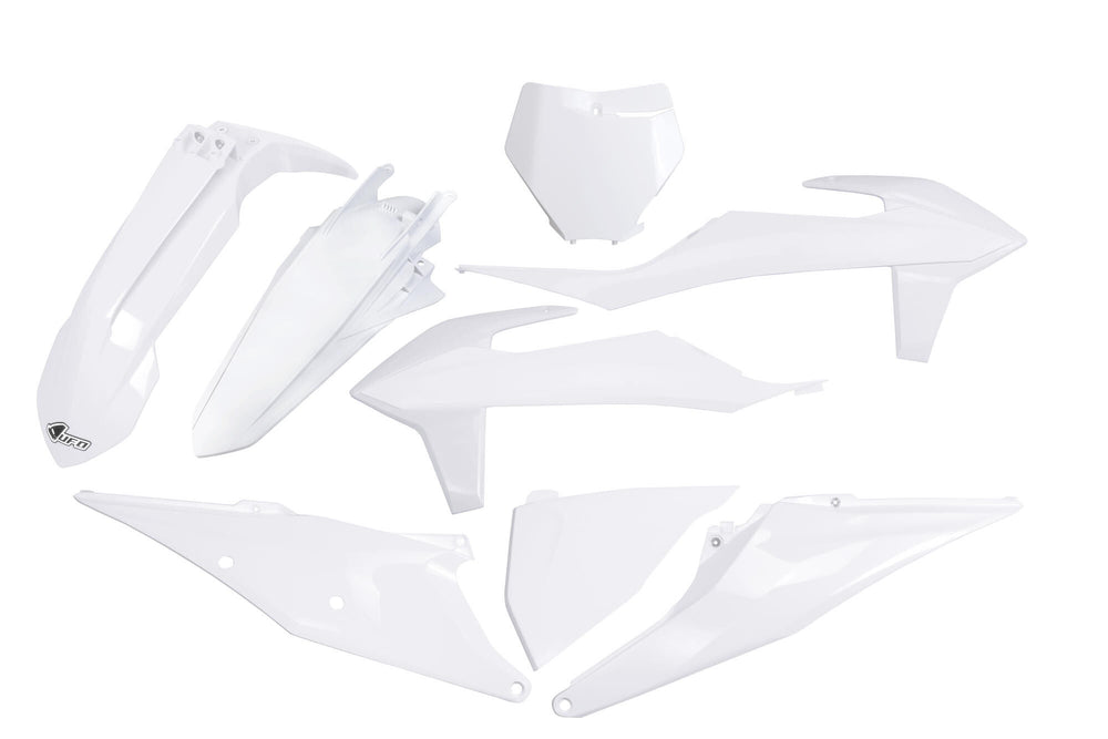Ufo plast bodywork trim kit ufo ktm white