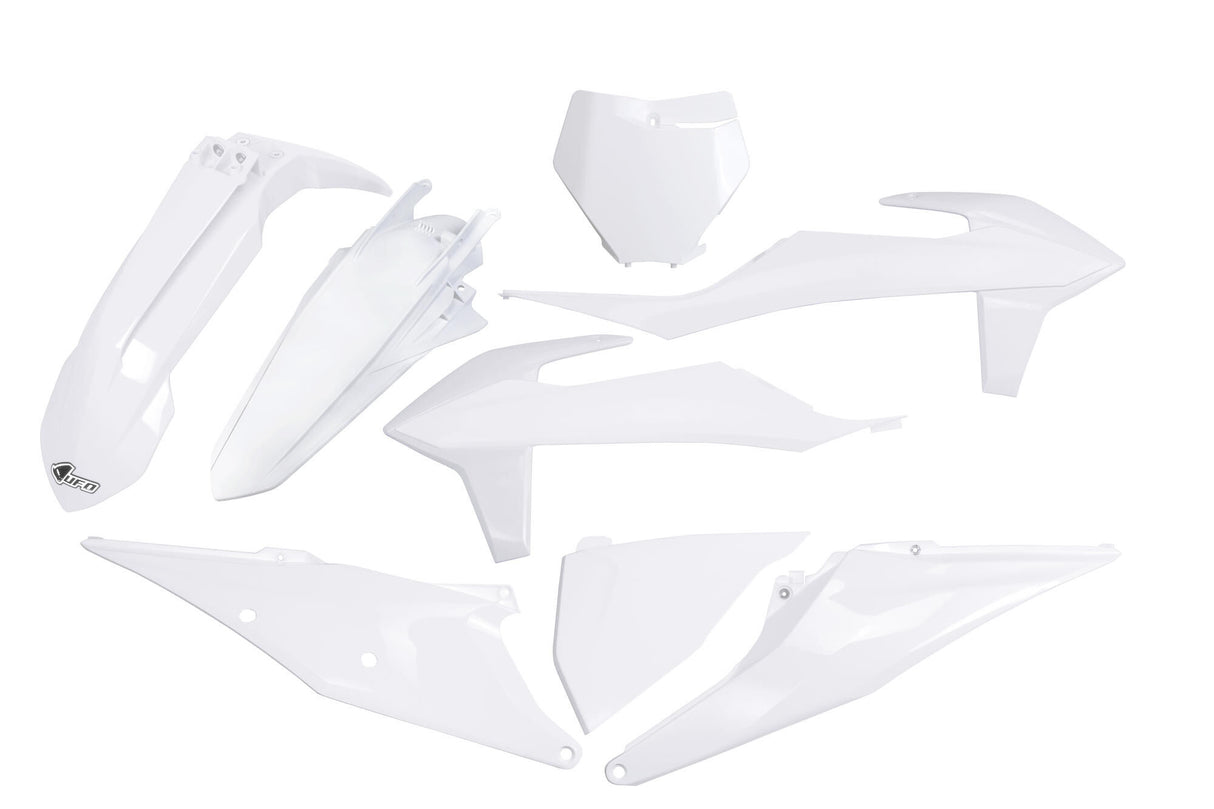Ufo plast bodywork trim kit ufo ktm white