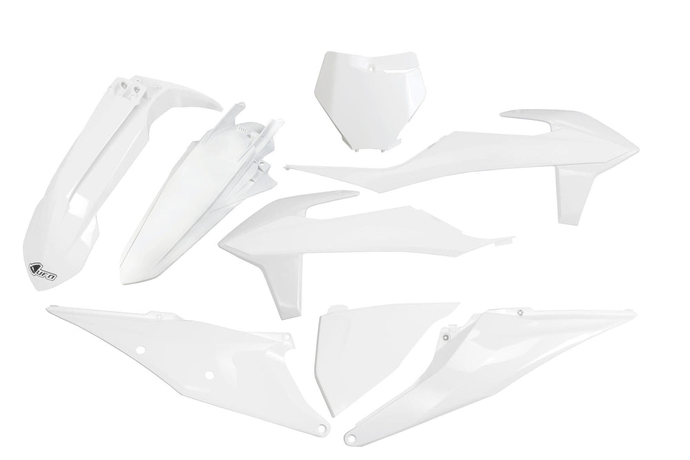 Ufo plast bodywork trim kit ufo ktm white