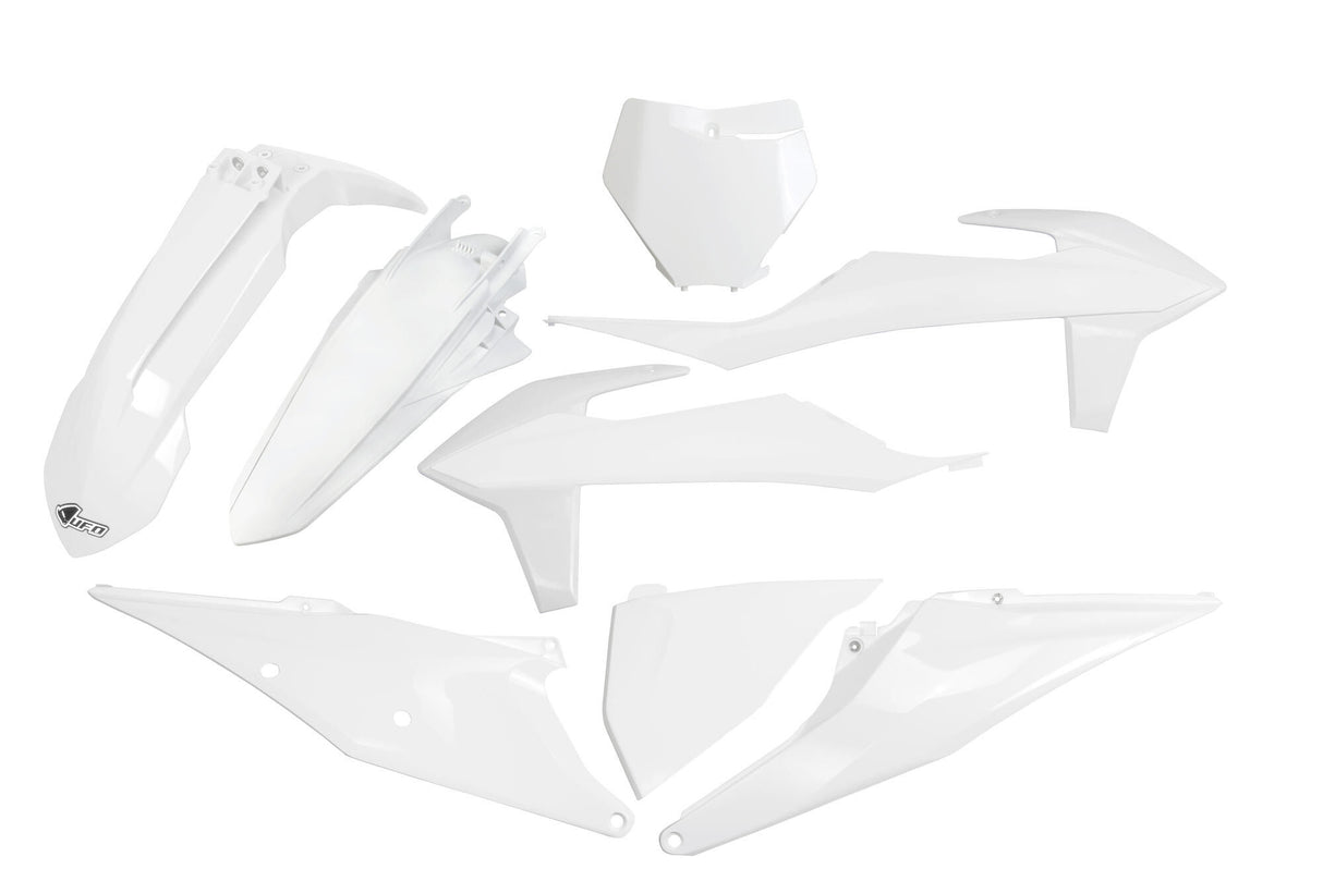 Ufo plast bodywork trim kit ufo ktm white