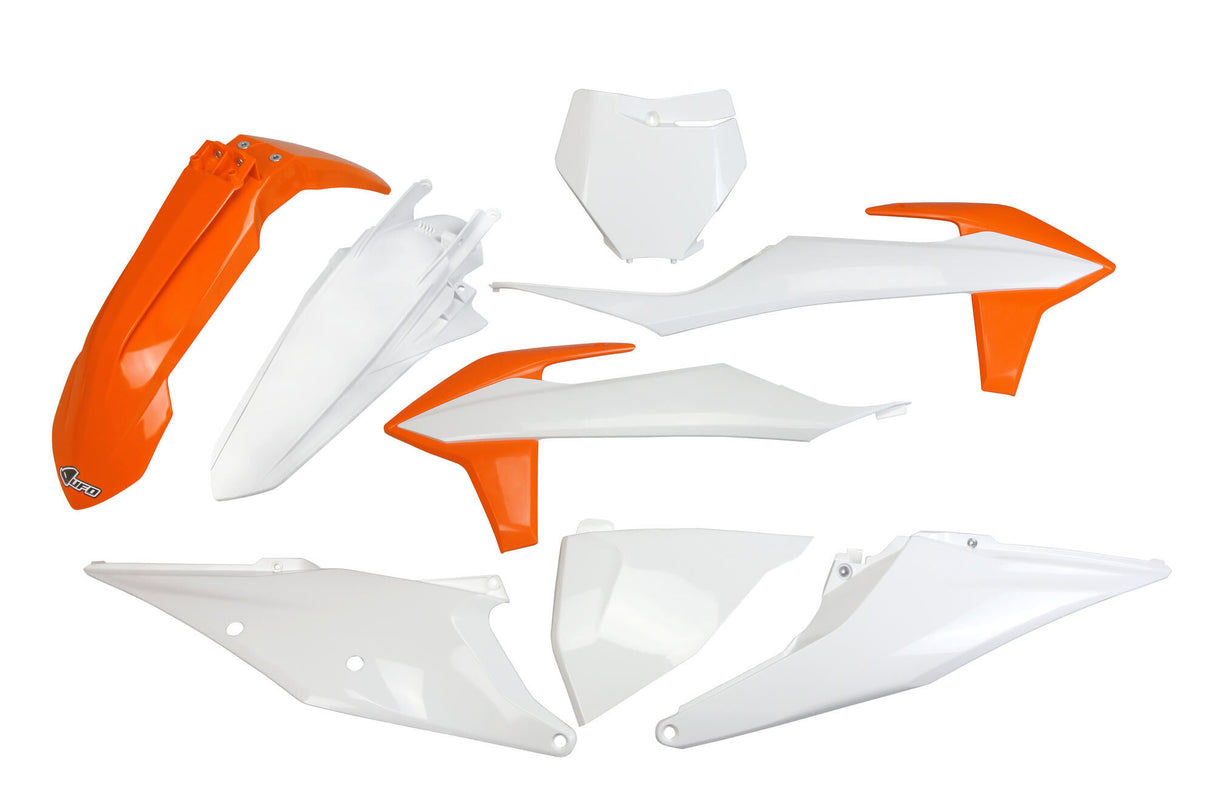 Ufo plast bodywork trim kit ufo ktm oem orange white