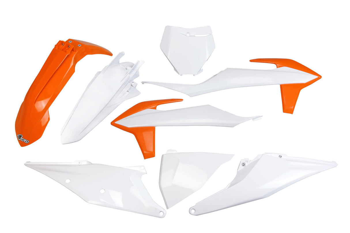 Ufo plast bodywork trim kit ufo ktm oem orange white