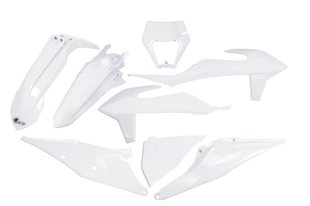 Ufo plast bodywork trim kit ufo ktm white
