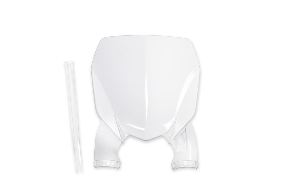 Ufo plast startnummerbord start number plate ufo yamaha white