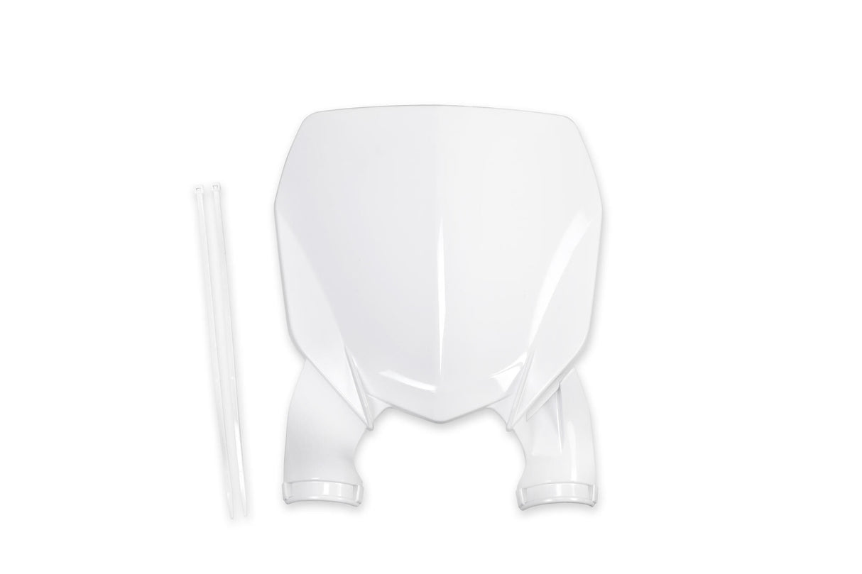 Ufo plast startnummerbord start number plate ufo yamaha white