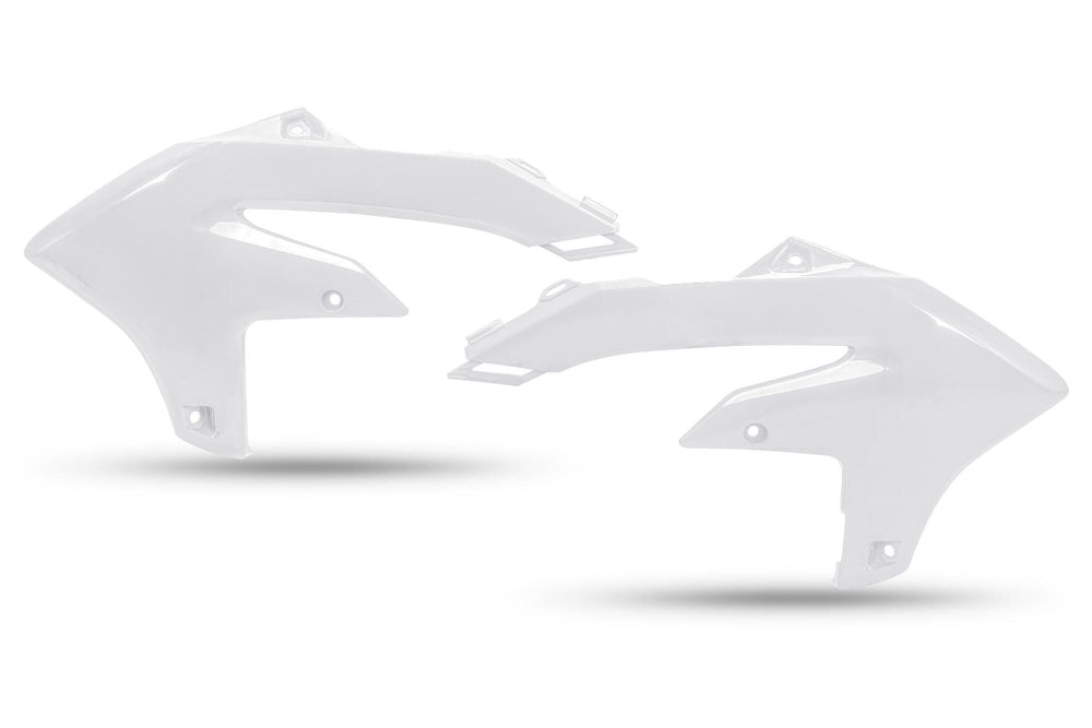 Ufo plast radiator cover radiator covers ufo yamaha white