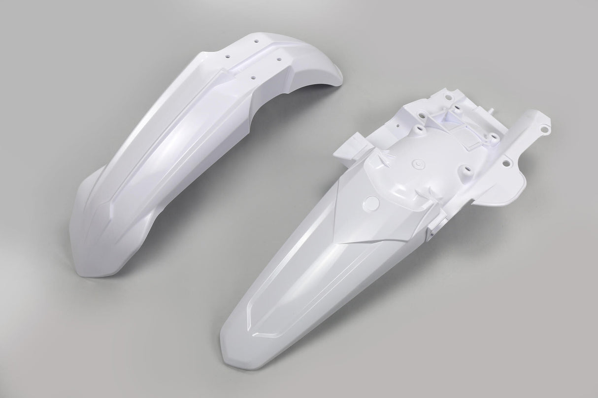 Ufo plast fender set mudguard set ufo yamaha white