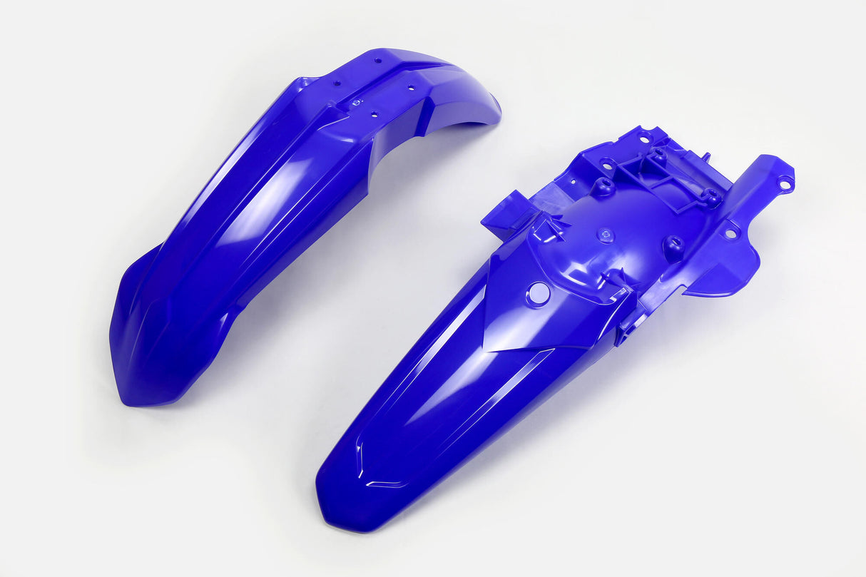 Ufo plast mudguard set mudguard set ufo yamaha oem blue