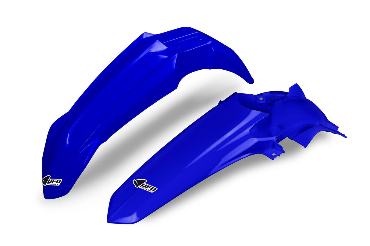 Ufo plast mudguard set mudguard set ufo yamaha oem blue