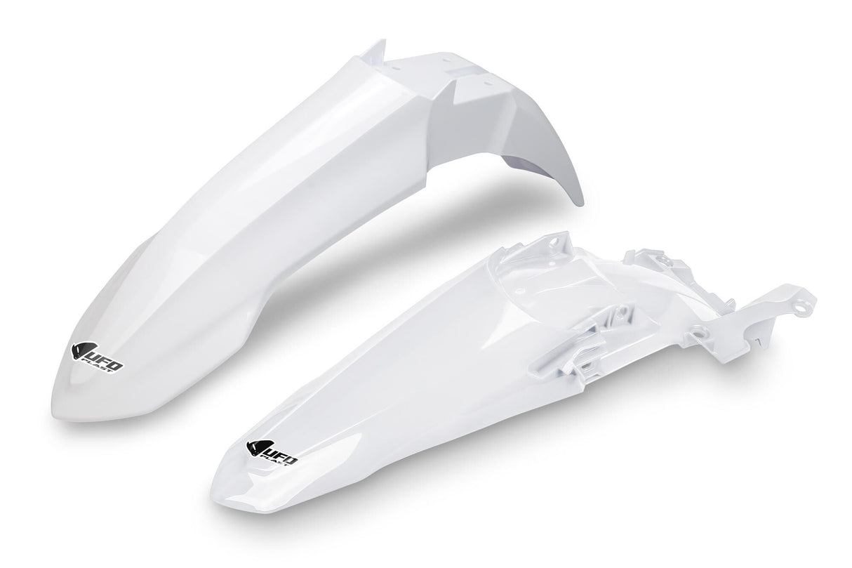 Ufo plast spatbordset mudguard set ufo yamaha white