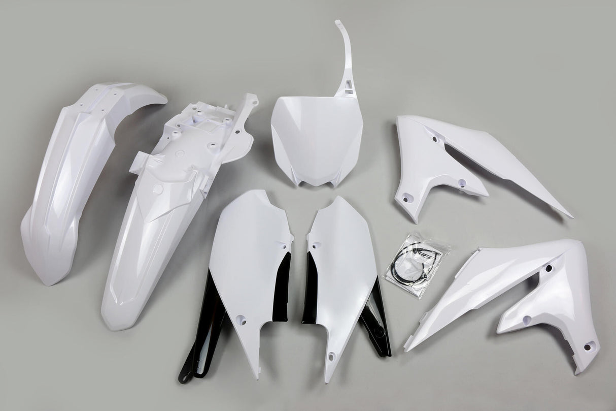 Ufo plast bodywork trim kit ufo yamaha white