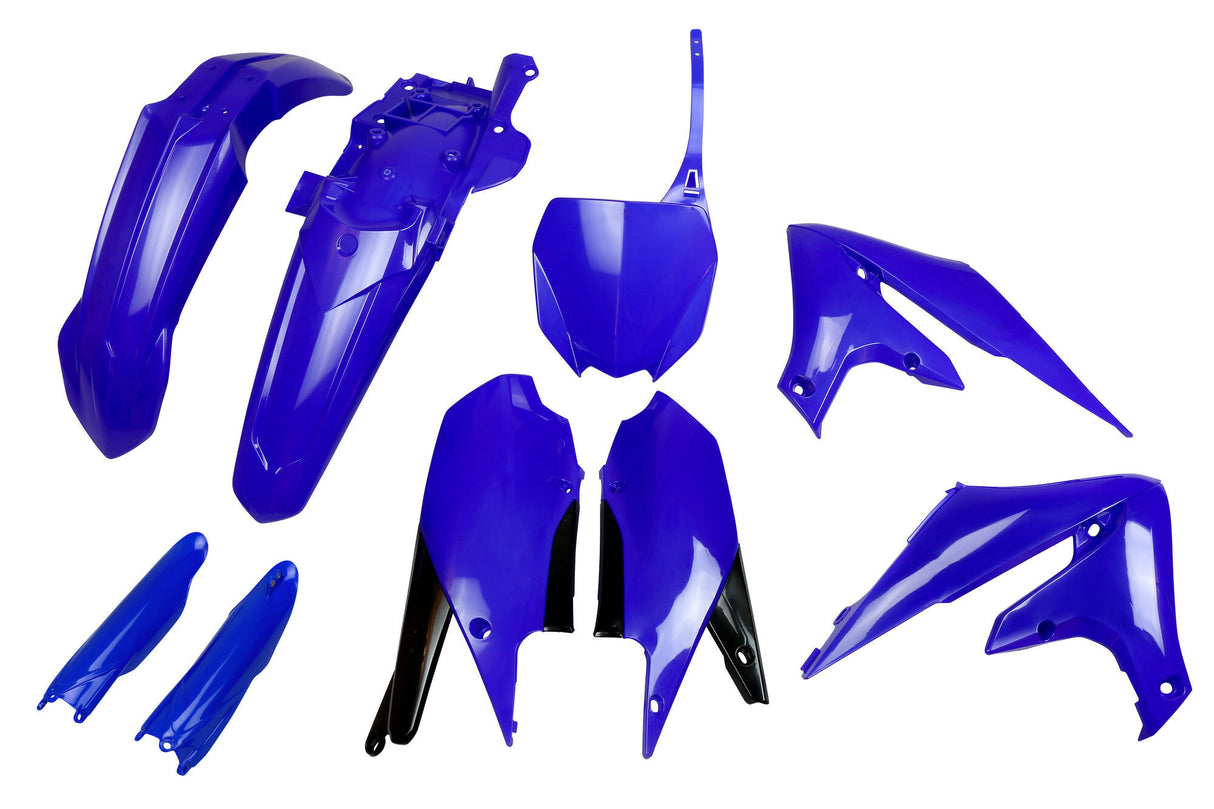 Ufo plast bodywork trim kit ufo yamaha oem blue black