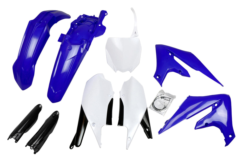 Ufo plast bodywork trim kit ufo yamaha oem bl wt bk