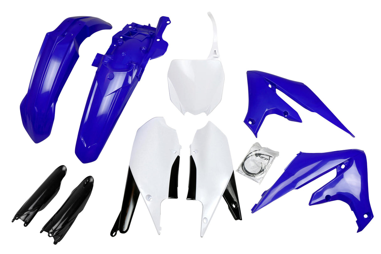 Ufo plast bodywork trim kit ufo yamaha oem bl wt bk