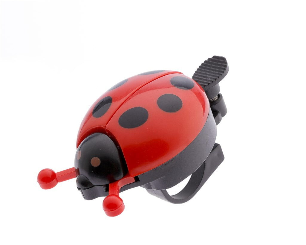 Rower Bell Ladybug Junior 6,5 x 3,5 cm stalowy czerwony