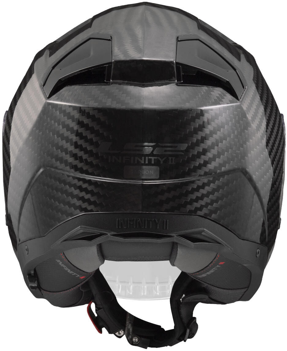 Ls2 jet helmet of603 infinity ii carbon solid helmet of603 infi. ii carbon solid l