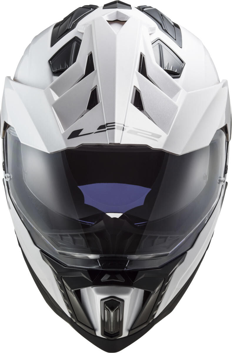 Ls2 endurohelm mx701 explorer massief . helmet mx701 explorer solid m white