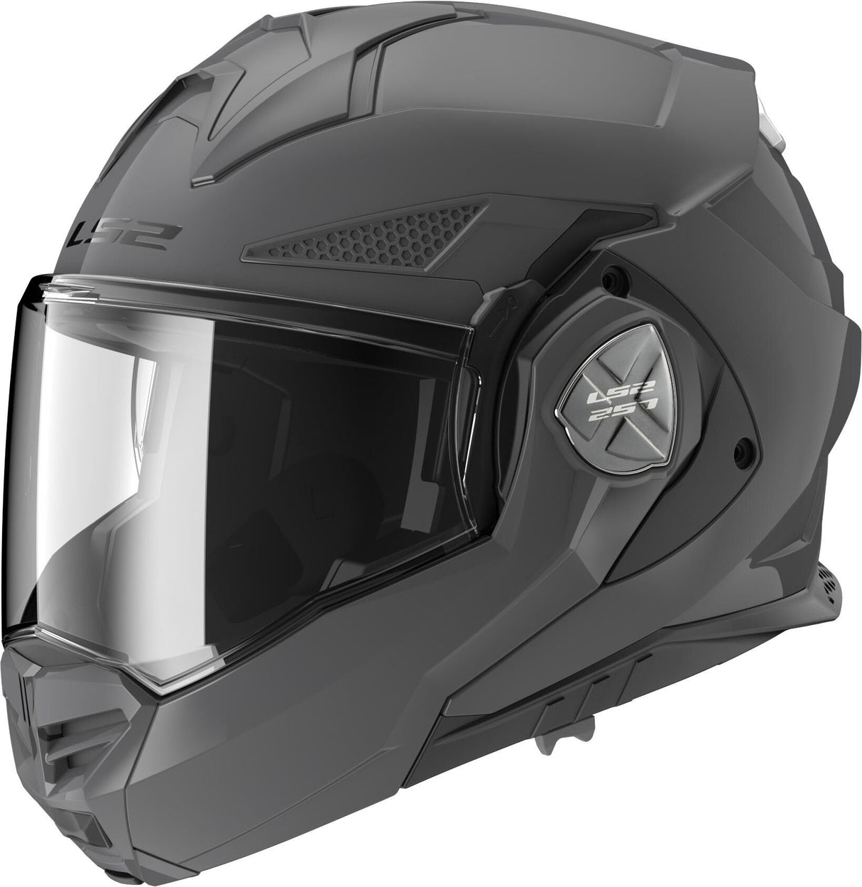 Ls2 flip-up helmet ff901 advant x solid helmet ff901 adv. x solid xs gray
