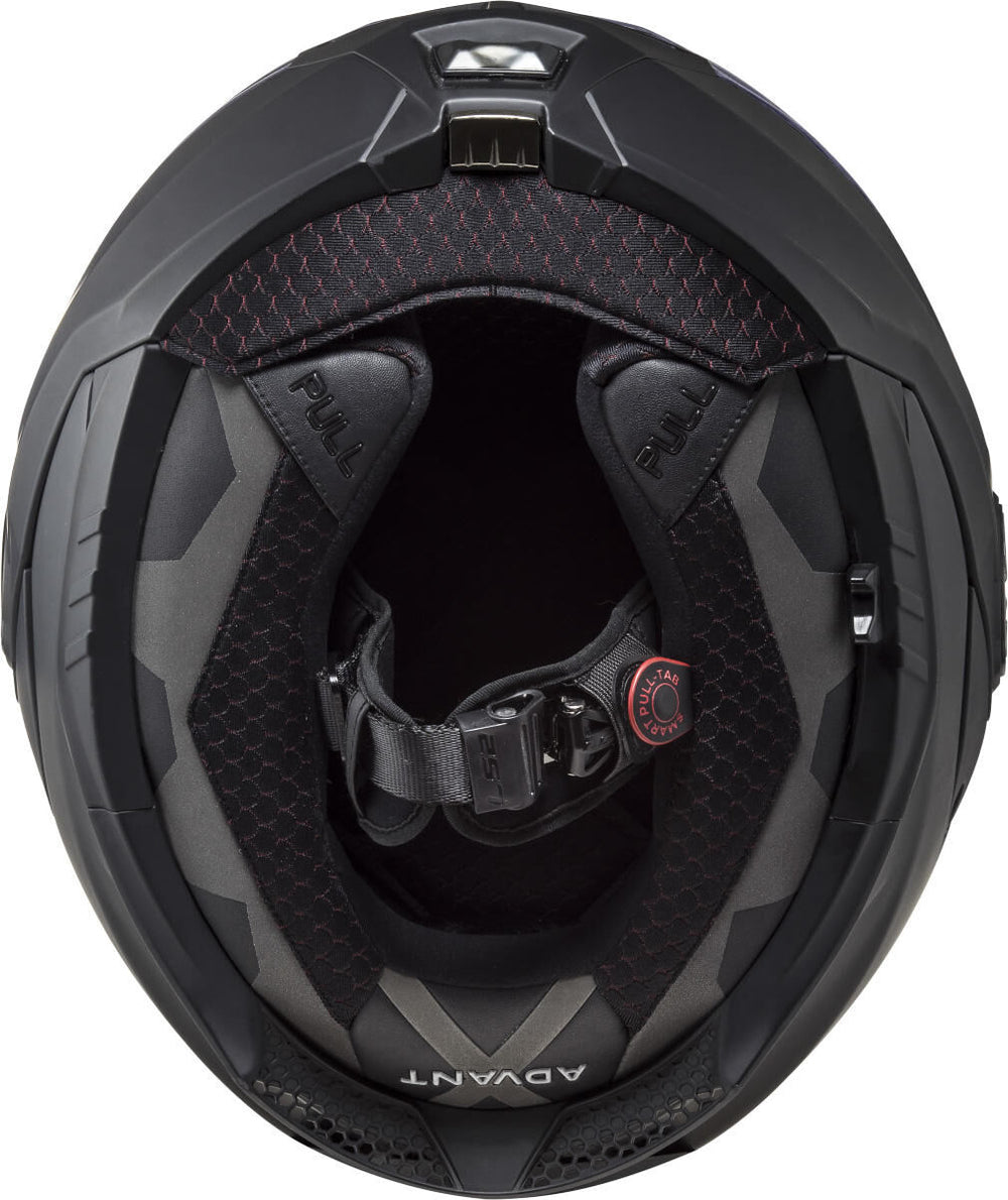 Ls2 flip-up helmet ff901 advant x solid helmet ff901 adv. x solid xs matt black