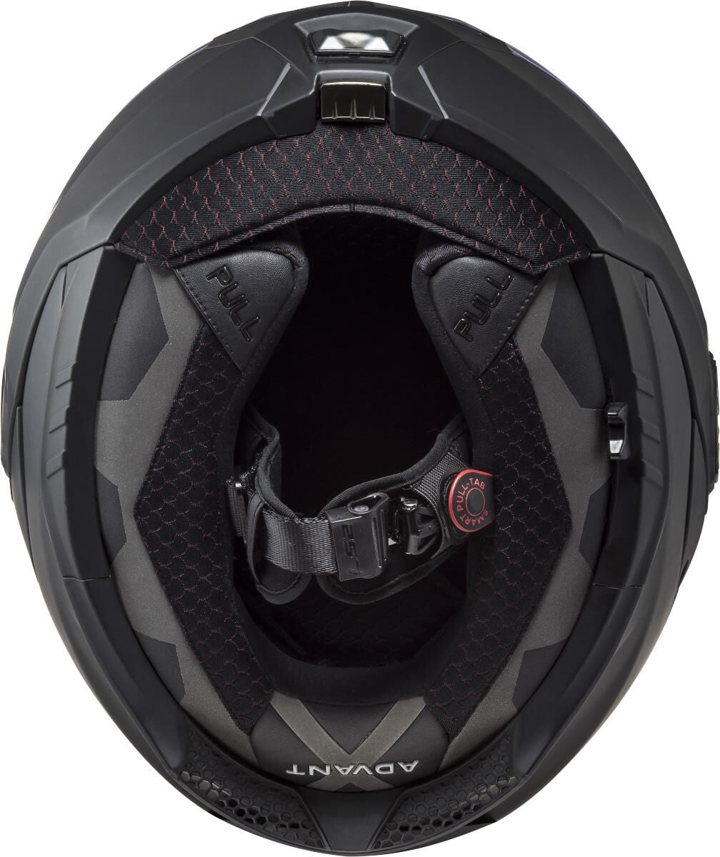 Ls2 flip-up helmet ff901 advant x solid helmet ff901 adv. x solid 3xl matt black