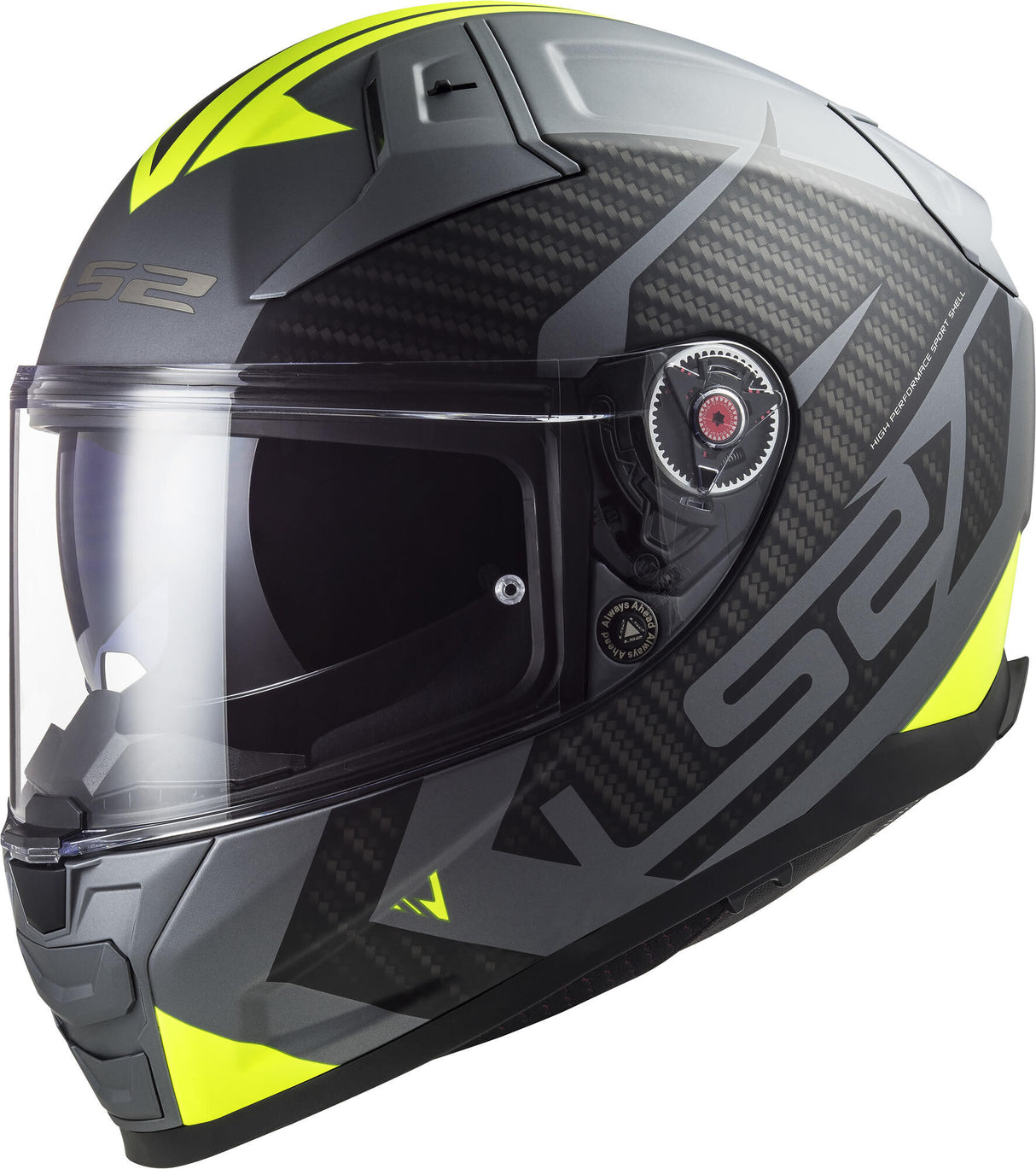 Ls2 full face helmet ff811 vector ii splitter helmet ff811 vect. ii spl. xxl tit. yellow