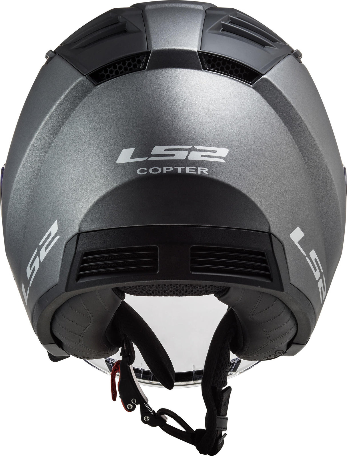 Ls2 of600 copter ii solid jet helmet helmet of600 copt. ii solid l titanium