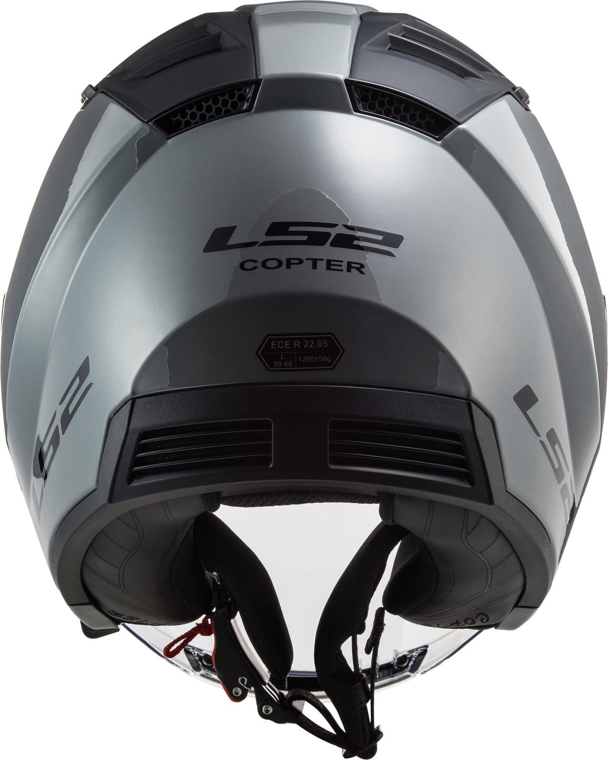 Ls2 of600 copter ii solid jet helmet helmet of600 copt. II Solid XL Nardo Gray
