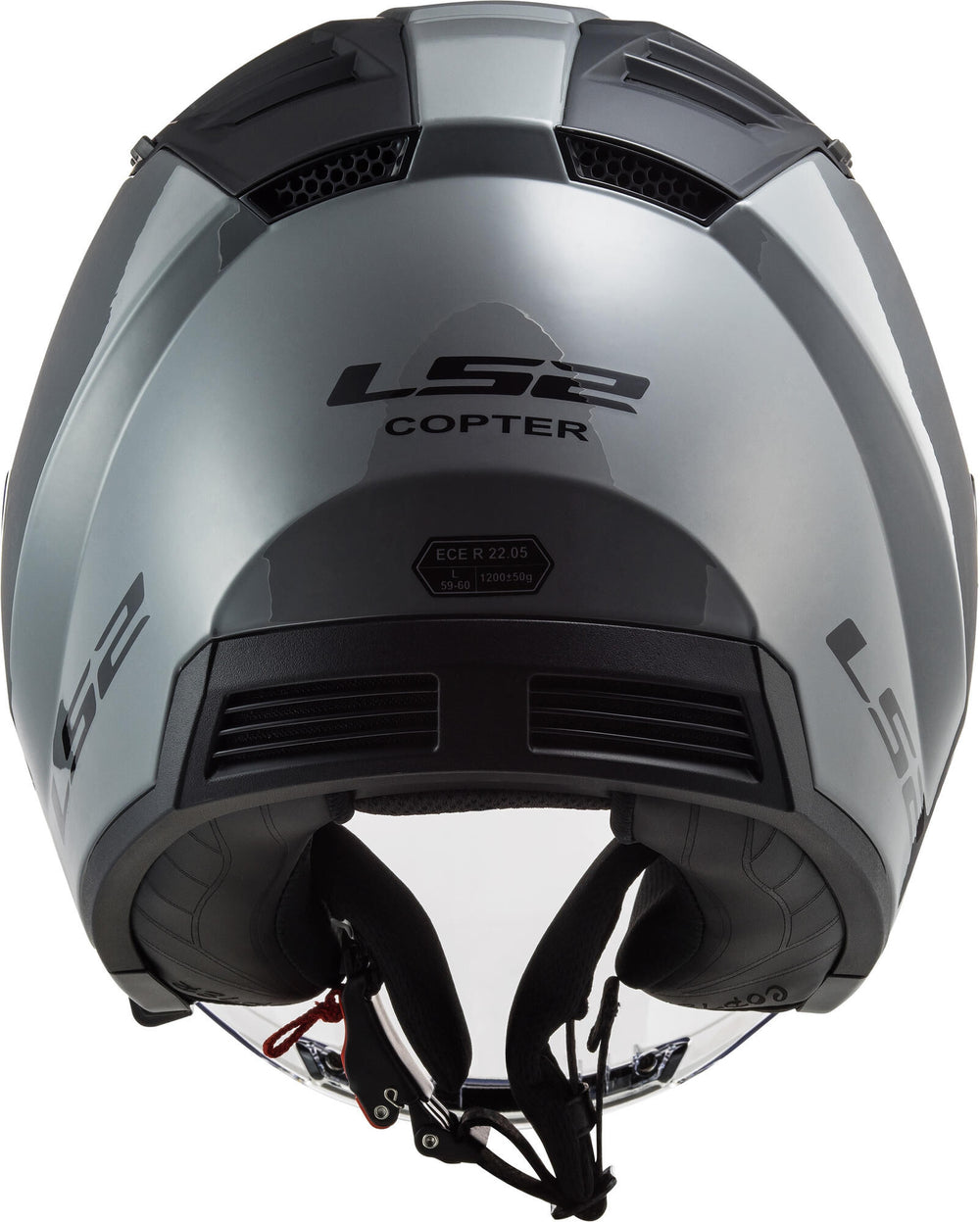 Ls2 of600 copter ii solid jet helmet helmet of600 copt. ii solid m nardo gray