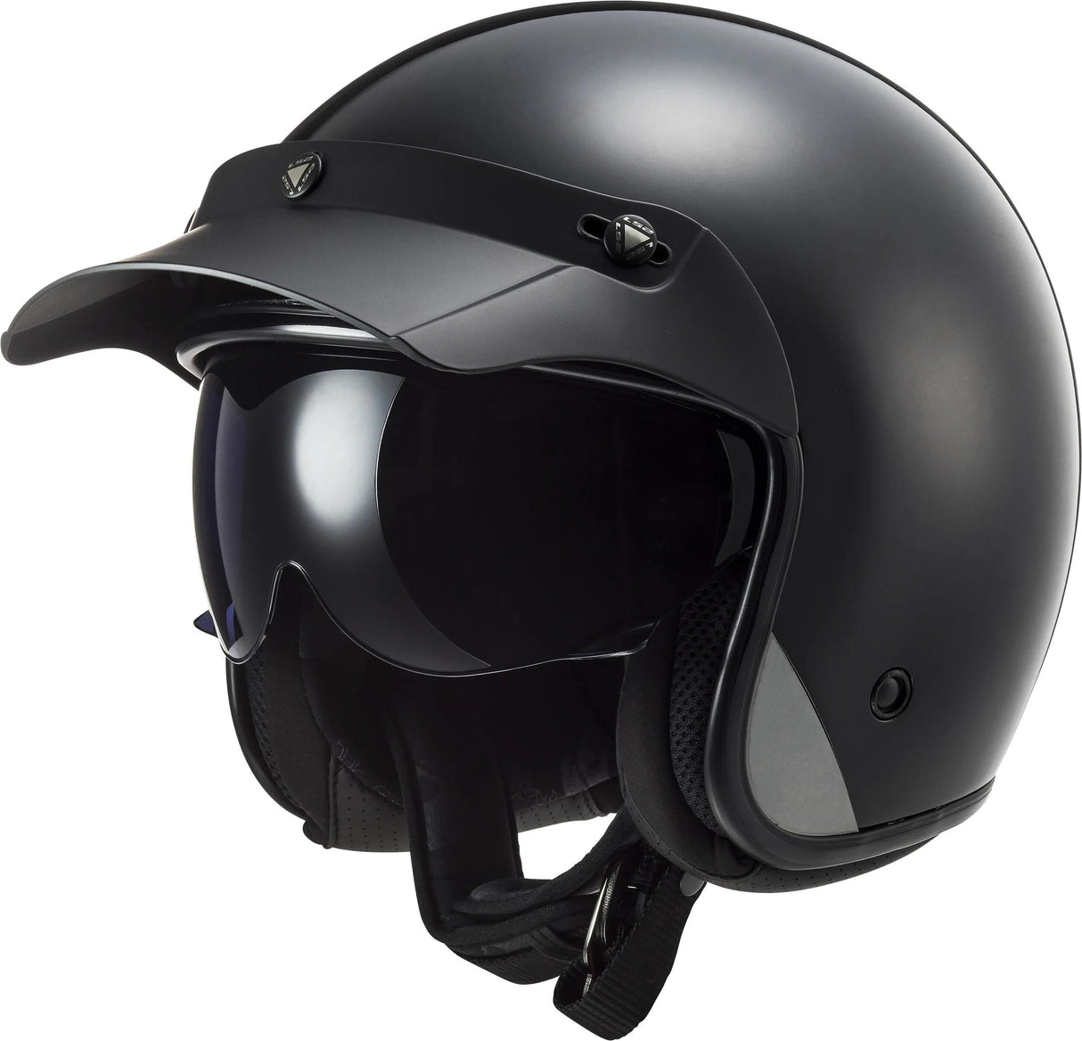 Kask Ls2 jet of601 bob ii solidny kask of601 bob ii solid xxl matowy czarny
