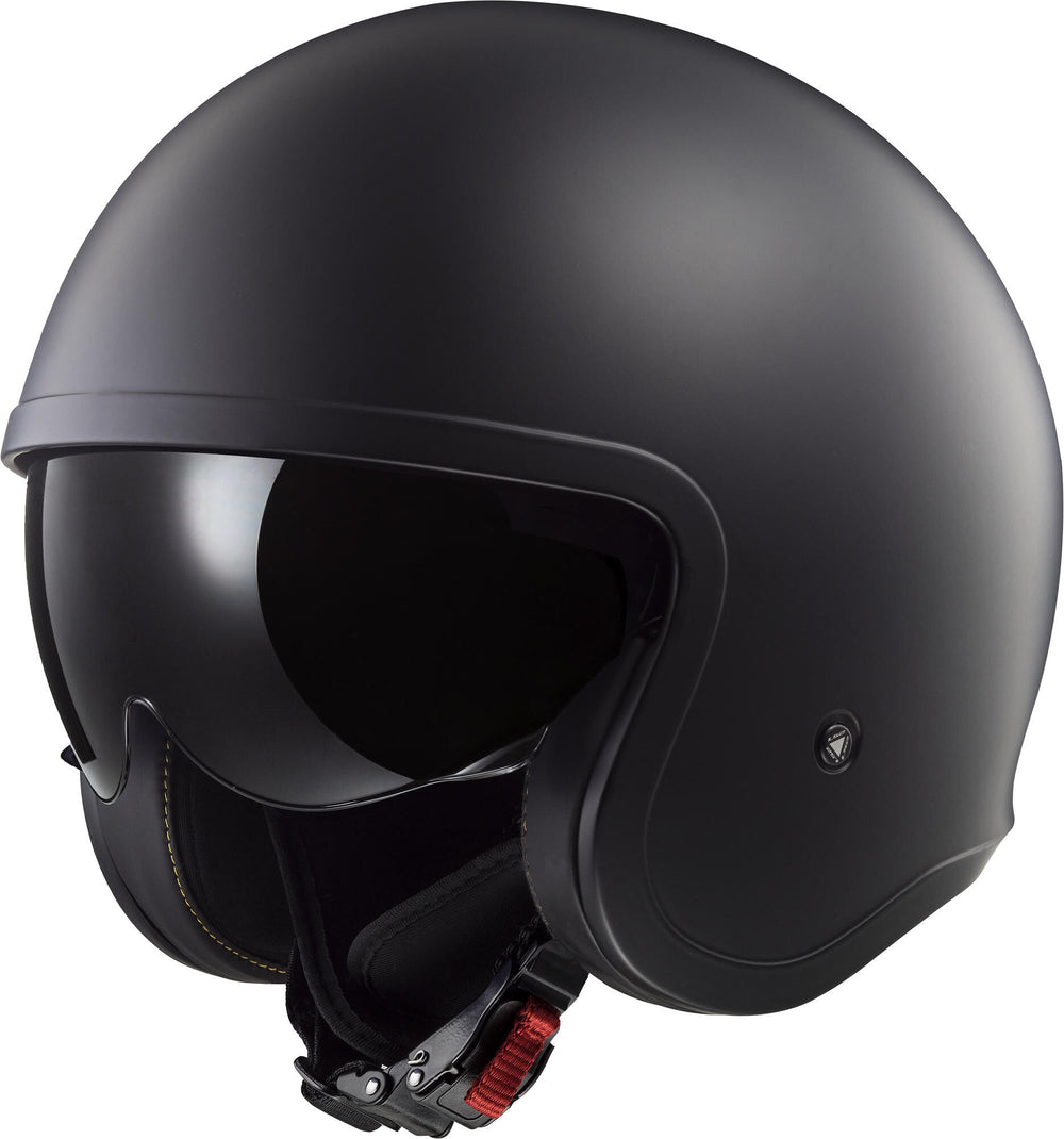 Ls2 jet helmet of599 ii spitfire solid helmet of599 spitf.ii solid xl matt black