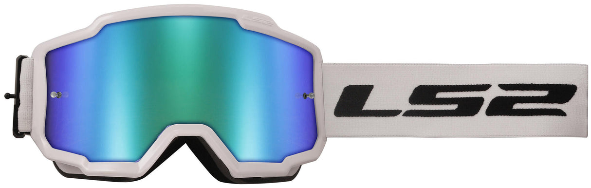 Ls2 chargeur lunettes de motocross chargeur de lunettes blanc