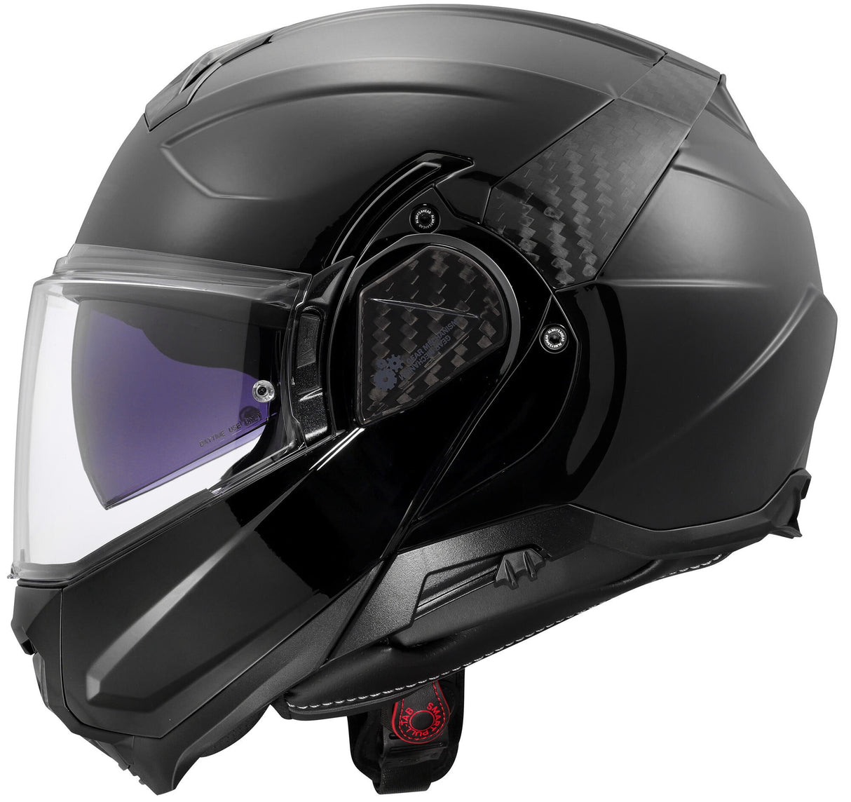 Ls2 flip up helmet ff910 advant ii solid . helmet ff910 advant ii solid l black