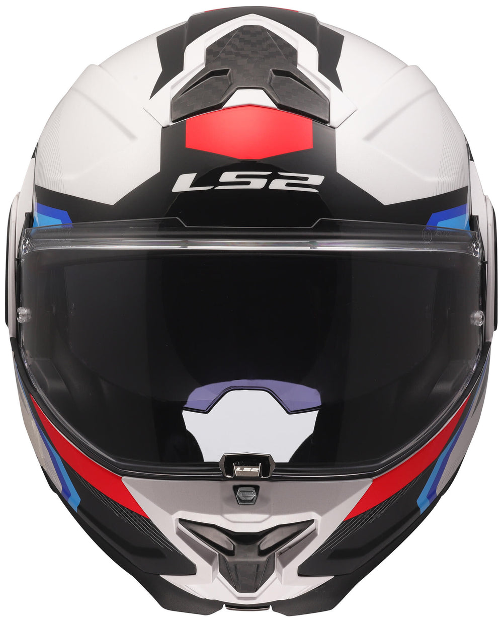 Ls2 flip up helmet ff910 advant ii triple . helmet ff910 advant ii triple s wh blue red