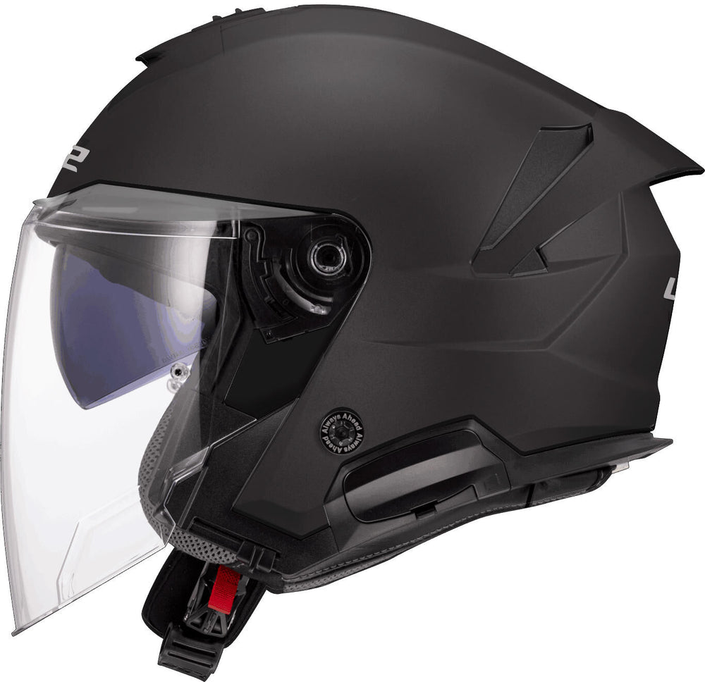 Ls2 jet helmet of618 verso ii solid helmets of618 verso i solid black matt gr. l
