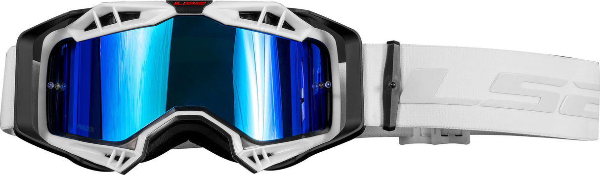 Ls2 aura pro motocross goggles cross goggles aura pr bw we visors spp
