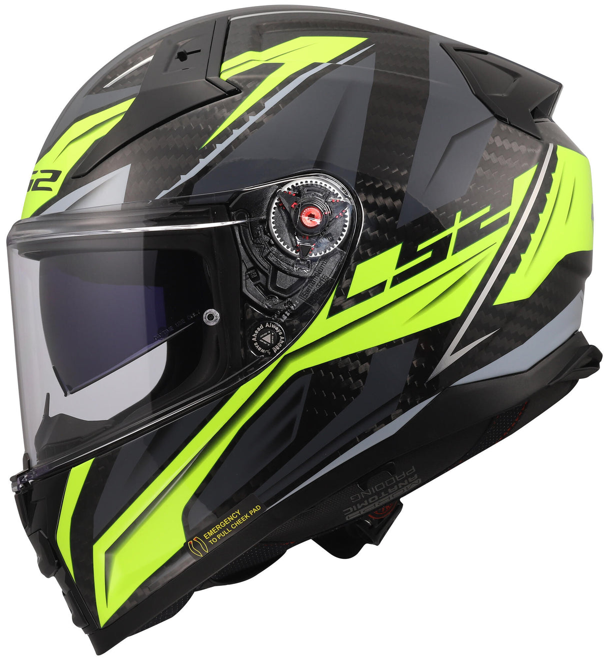 Ls2 integraalhelm ff811 vector ii carbon savage . helmet ff811 vector i c savage h-v yellow xxl