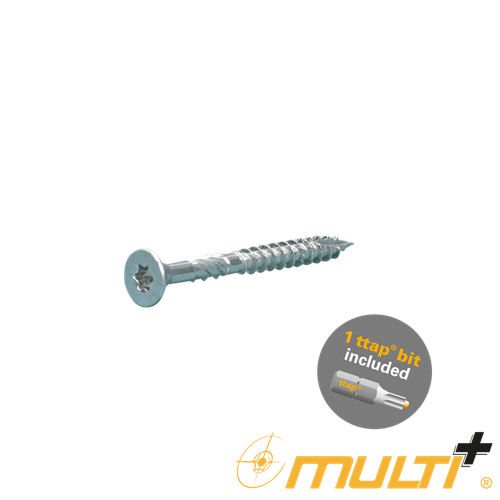 Abi multi torxschroef vk 6.0x80 50 tx30 elvz | 200 stuks