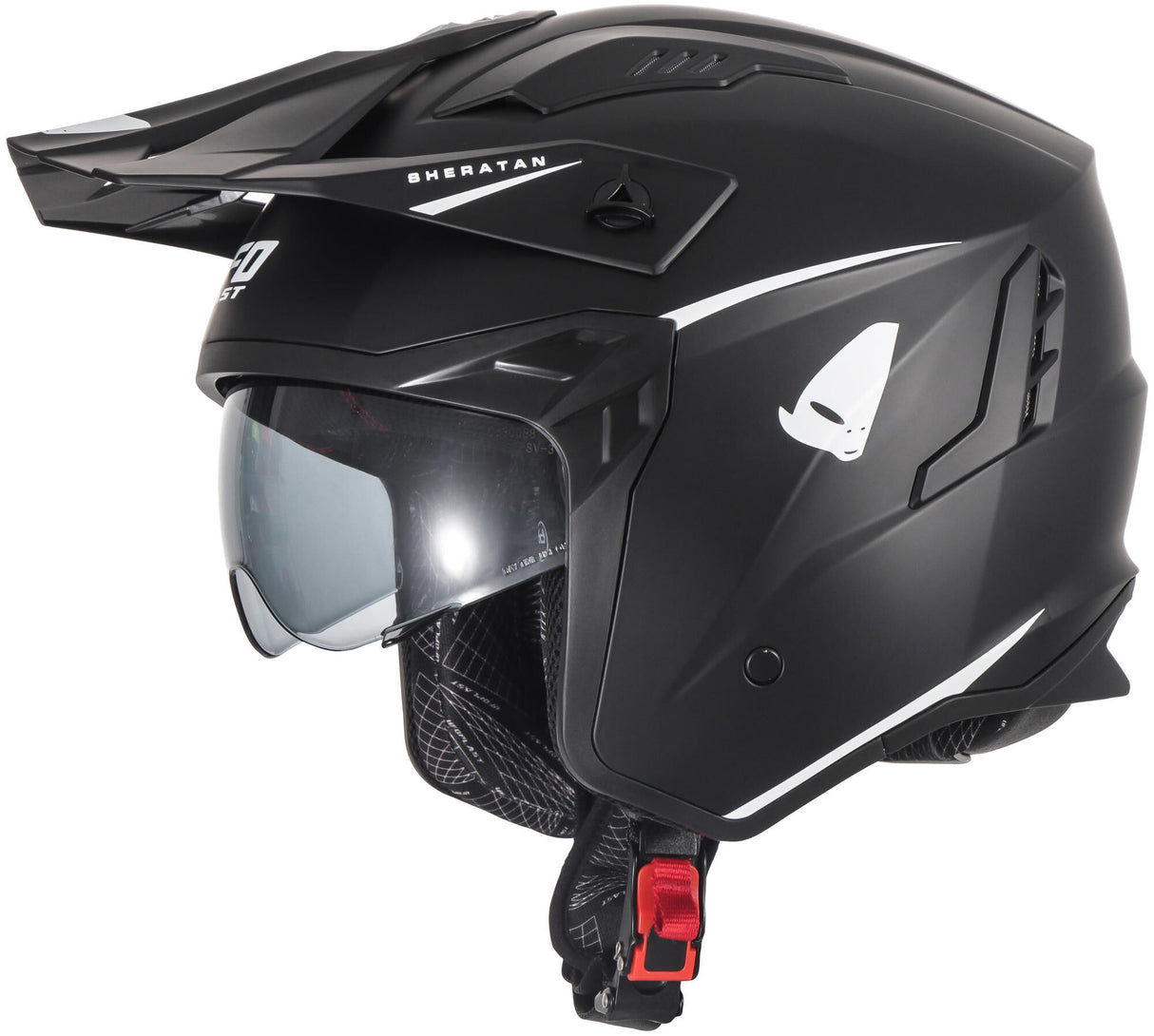 Ufo plast sheratan jet helmet helmet sheratan m matt black