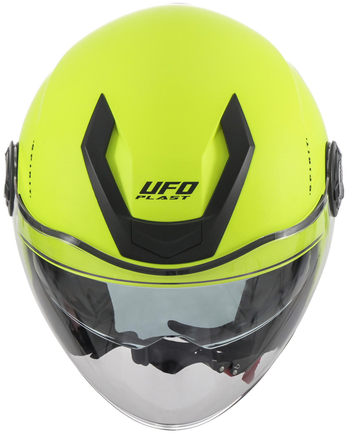 Ufo plast jet helmet urban spirit helmet urban spirit s matt neon yellow.
