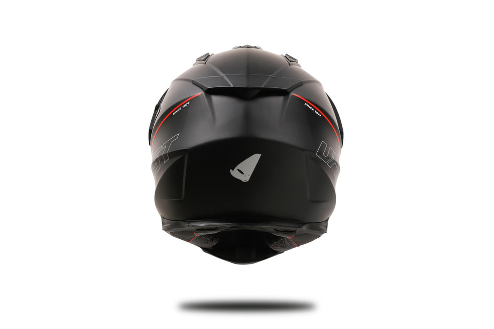 Ufo plast enduro helmet aries helmet aries s black red
