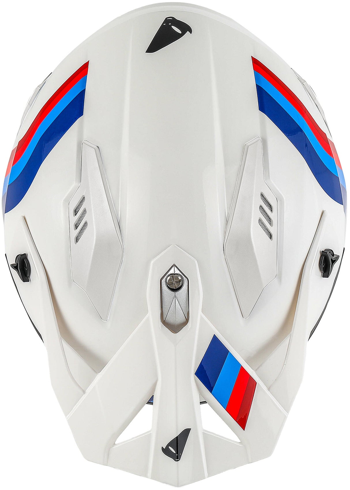 Ufo plast sheratan jet helmet helmet sheratan xl white red blue