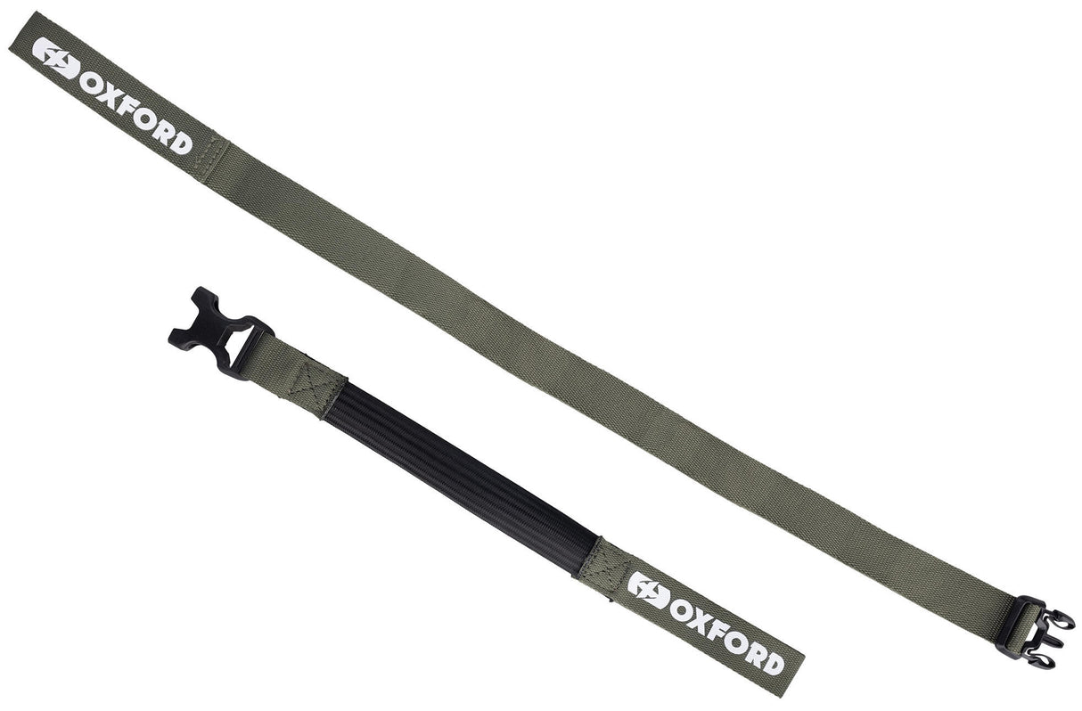 Oxford carrier straps atlas clip. atlas b-clip 26mm x 2.0m green pair